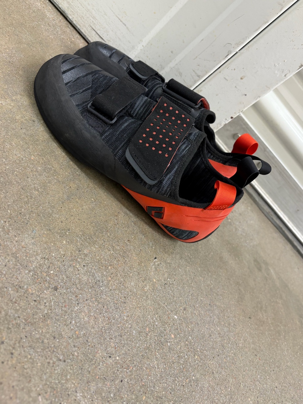Black Diamond Black and Orange Men's Climbing Shoes